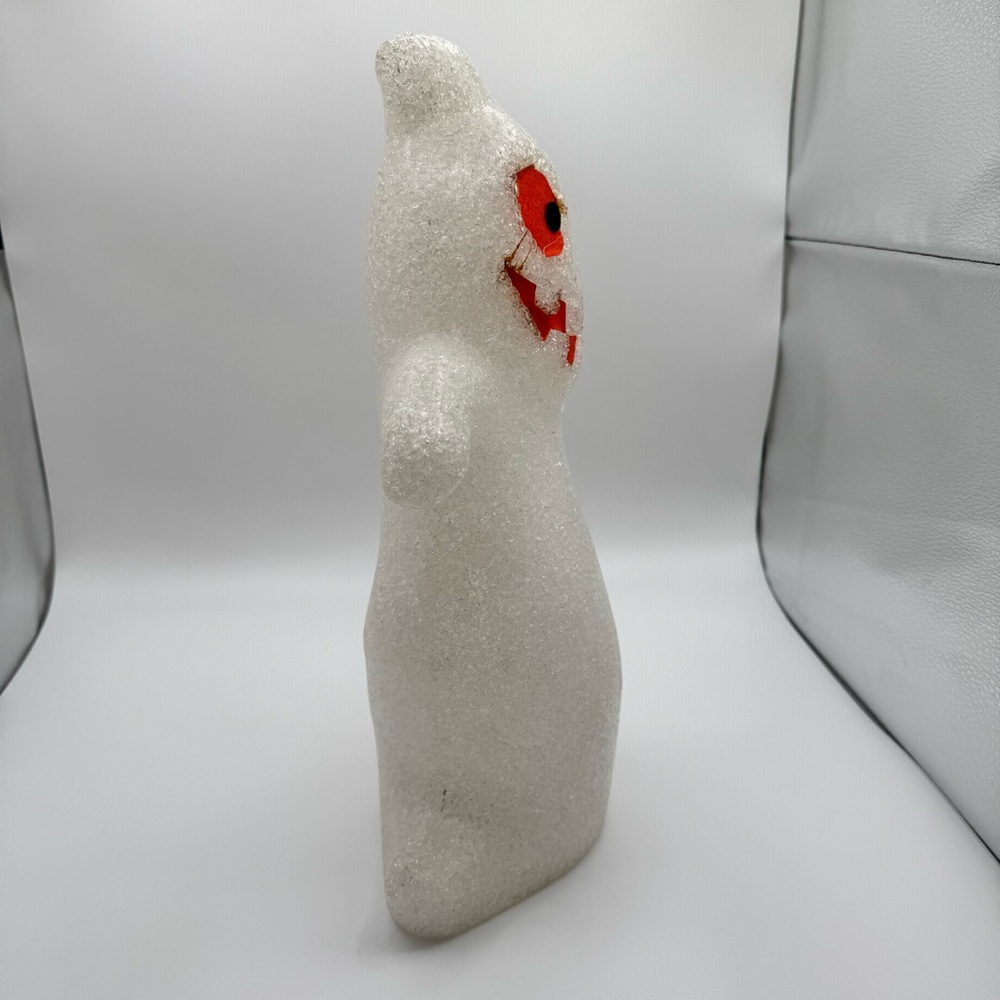 Two Melted Plastic Popcorn Light-Up Ghost Figurines 16” Halloween Decor Target - Picture 12 of 13